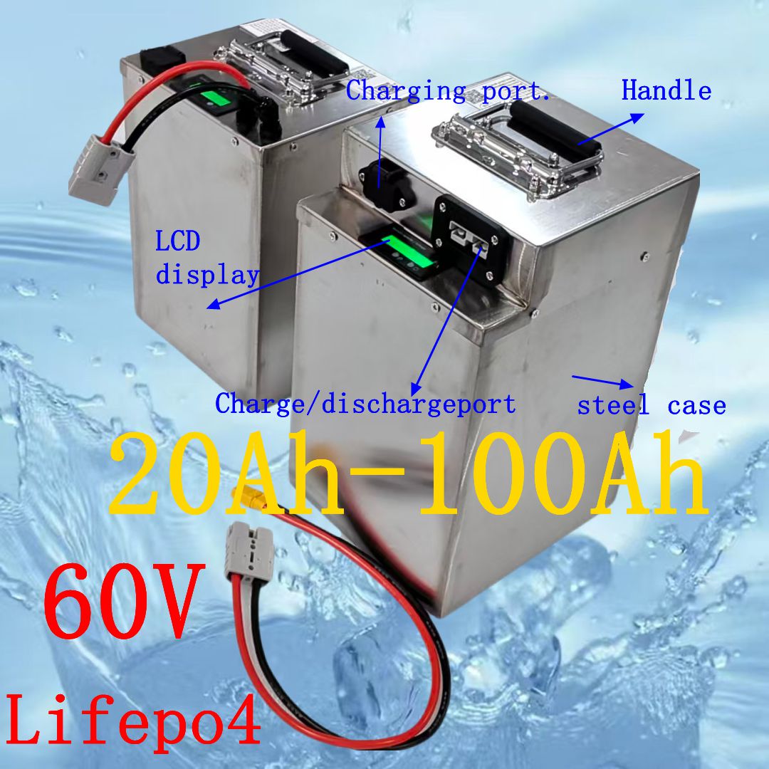 72V 40Ah Lifepo4 Battery Pack - Bateria de Fosfato de Ferro e