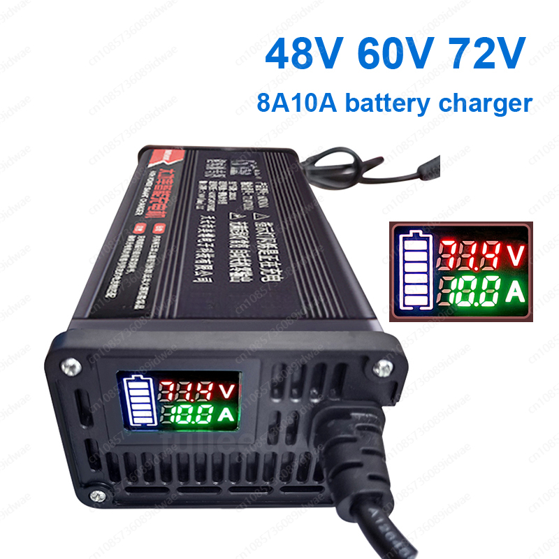 72V 15A Fast Charger - Carregador de Bateria de Lítio com