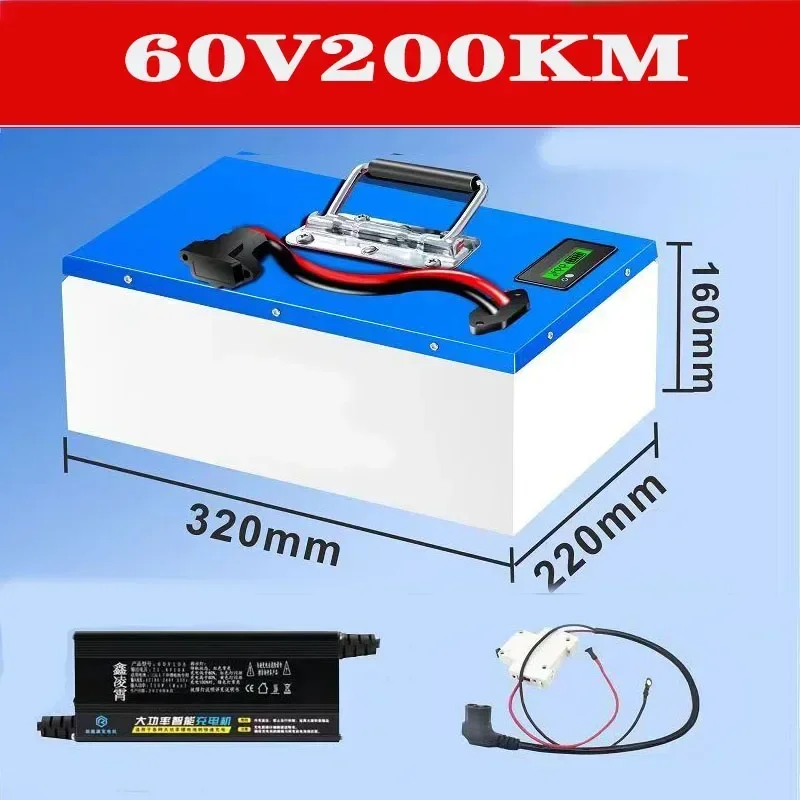 Bateria de Lítio 72V 60V 48V d - 60V 50Ah Electric Scooter Battery avaliação e preço