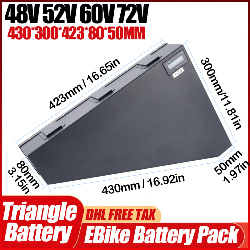 Bateria de lítio 21700 para bi - 72V 50Ah 21700 Lithium Battery avaliação e preço