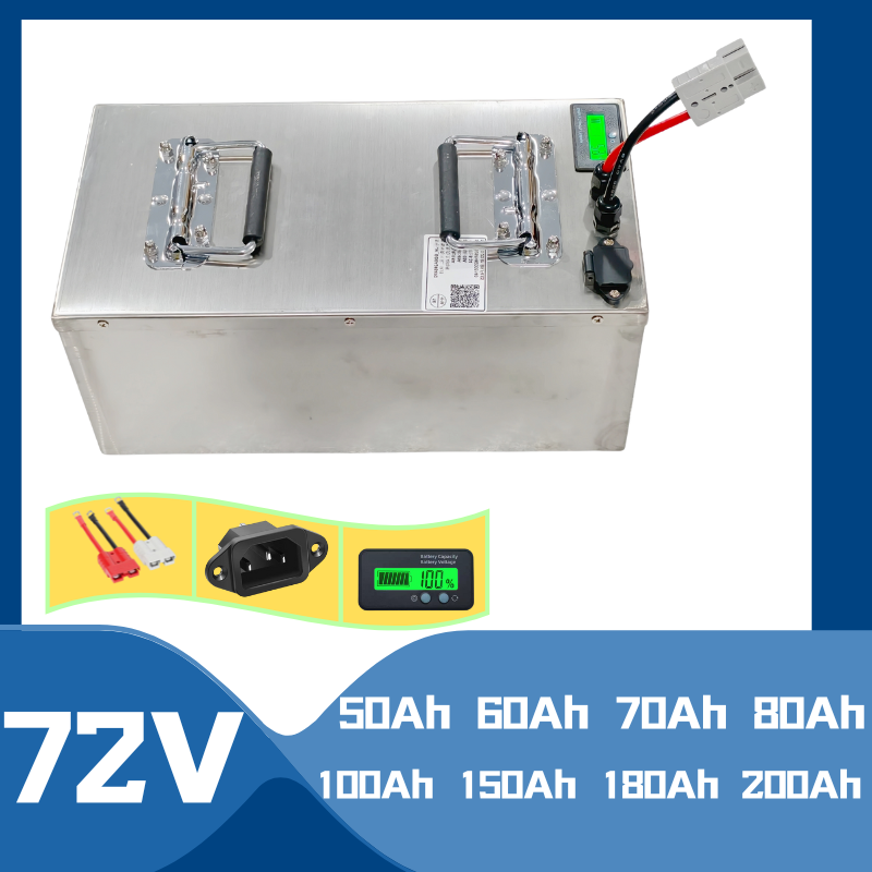 Xny 72v lifepo4 50ah -200ah ba - 72V 40Ah Lifepo4 Battery Pack avaliação e preço