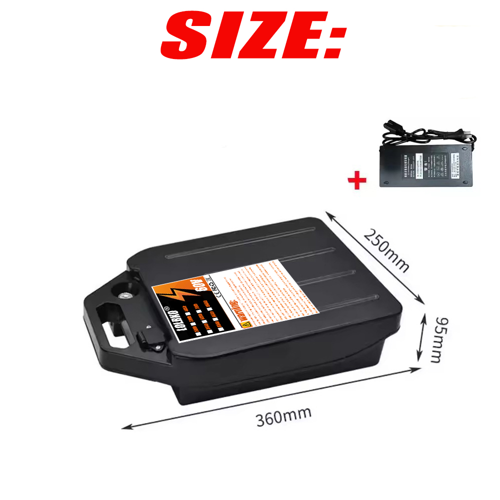 Bateria de lítio para veículo  - 60V 50Ah Electric Scooter Battery avaliação e preço