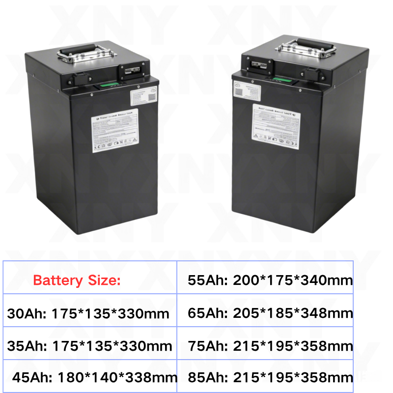 Bateria de Íon de Lítio 60V 30 - 72V 40Ah Lifepo4 Battery Pack avaliação e preço